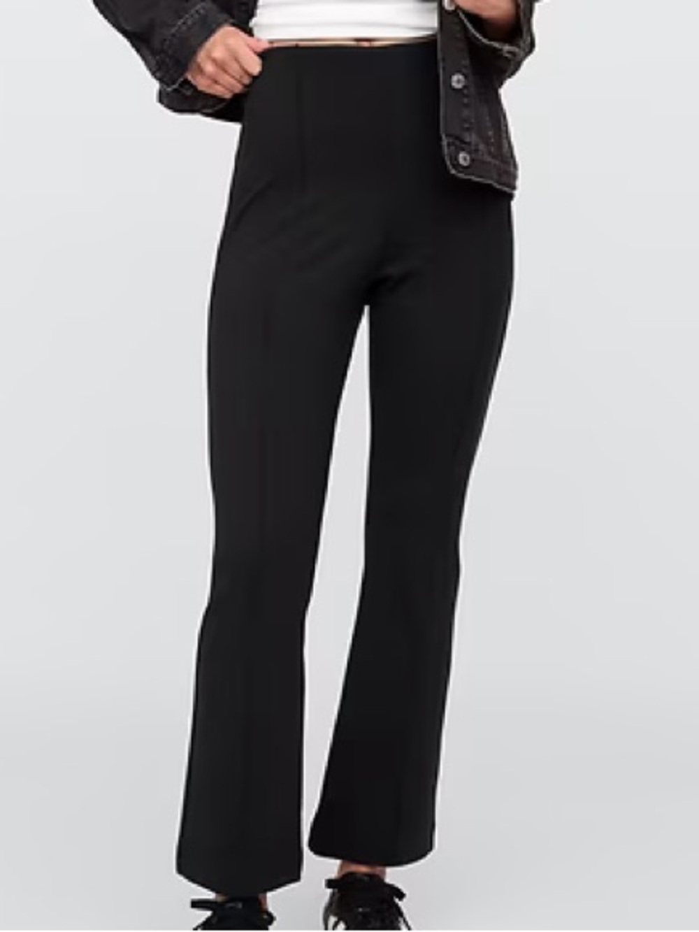 GAP High Rise Ponte Crop Kick Pants